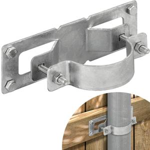 36 Pack Fence Brackets, Galvanized Wood Fence Frame, They use to Attach a Wooden Fence to a Chain Link, Anyone Wants to Convert Their Wooden Poles to Metal Poles