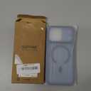 SUPFINE Magnetic for iPhone 17 Pro Max Case (Compatible with MagSafe)(Military Grade Drop Protection)(Camera Protection) Translucent Matte Shockproof Phone Cover,Dark Blue