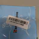 BRONZEDOG Rolled Leather Dog Collar for Small Medium Large Dogs with QR ID Tag (S: 12-14 Inch, Ocean Blue)