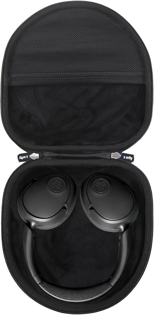 Headphones Case for JLab JBuds Lux ANC Wireless Headphones - Travel Storage Headphones Case (Graphite Black)