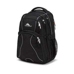 High Sierra Swerve Laptop Backpack, Black, One Size