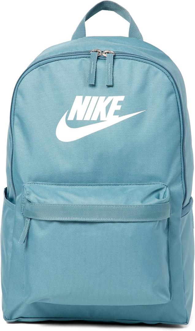 Nike Unisex Adult Classics Heritage Backpack (25L) | Mens and Womens (Medium, Smokey Blue/Smokey Blue/Summit White)