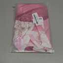 Riyidecor Pink Bow Happy Birthday Banner Backdrop 7Wx5H Feet Polyester Fabric Girls Coquette Birthday Decorations Bownot Balloons Photography Background Bachelorette Decor Banner Studio Photo Shoot