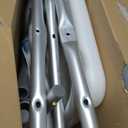 Medline Shower Chair for Elderly, Seniors, Adults & Disabled - Heavy Duty Shower Seat with Padded Arms and Back for Inside Shower, Adjustable Height Bath Stool for Bathtub, 350 lb, Slip Resistant (White)