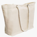 6 Pack Rope Handle Tote Bags Large Tote Bag with Rope Handles Sturdy Canvas Reusable Grocery Shopping Bags Tote Bag Beach Bag