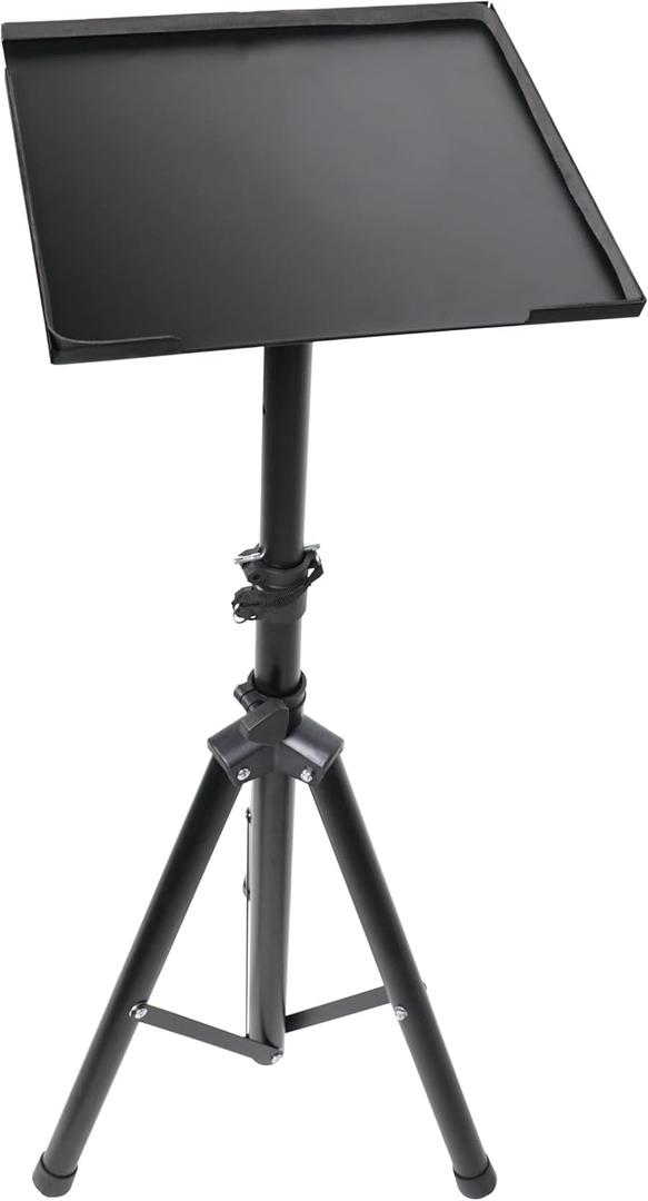 Gemini Sound PST-01 Universal DJ Equipment Accessories Laptop Computer Projector Screen Mount Desk Tripod Stand Tray Perfect for Live, Studio, Home Book Stand or Keyboard Use Gemini Sound PST-01 Universal DJ Equipment Accessories Laptop Computer Projector Screen Mount Desk Tripod Stand Tray Perfect for Live, Studio, Home Book Stand or Keyboard Use