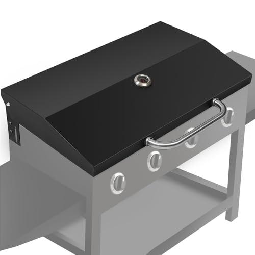okkbiys with Thermometer Griddle Lid for Blackstone 36 Inch Griddle, Upgrade for Blackstone Griddle Cover 36" 1836 1554 1565 1825 1866 2149 1984 2151 1863 2122 1841 Griddle Cover