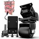 Upgraded Steel Front Caster Wheel Kit fit for Milwaukee 48-22-8427/8426 Packout Tool Box - 220 Lbs Capacity, Folding Design for Easy Storage & Shipping