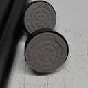 PIPE DECOR 3/4 x 18 Black Steel Plumbing Pipe, Pre Cut, Industrial Steel Grey Fits Standard 3/4 Inch Threaded Black Malleable Iron Fittings, Build Vintage DIY Furniture, 4 Pack