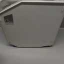 Grain Rice Storage Bin Food Containers Set Leak Proof Locking Lid, Large Storage Boxes Plastic Cereal Pet Food 15kg(18L), Grey,2packs