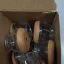 PISAO 24 Pcs Chair Leg Floor Protectors, Silicone Chair Leg Protectors Caps Covers for Hardwood Floors, Furniture Pads Sliders with Wrapped Felt Bottom Medium (Fit:0.76"-1.18")