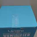 Stainless Steel Humidifier, 3L Warm Mist Humidifier, Easy Clean with Warm Steam Humidifier, Healthy Air Mist Humidifiers for Bedroom Living Room, with Sleep Mode and Auto-off Setting