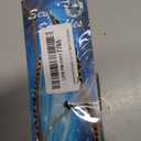 Feather Hair Extension  Natural Dark Brown and Beige, Five Genuine Feathers Bonded Together, Ranging from 4 to 7 Inches, One Extension