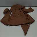 AEEZO Womens Fleece Lined Workout Jumpsuits Zip Up Thermal Yoga Rompers Sexy One Piece Bodycon Pants, M