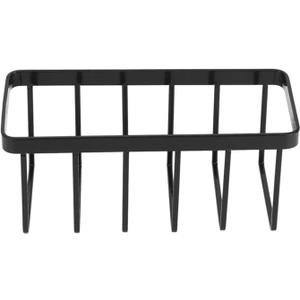cutting board organizer 3pcs Euro Kitchen Organizer Reusable Containers, And Lids Holder Rack for Kitchen Cabinet and Pantry Storage (Black)