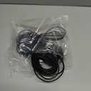 Secure 1/8 Inch Black Polyethylene Spiral Wrap - 50 Feet