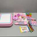 Drawing Projector for Kids,Arts and Crafts for Kids,Include Drawing Board,Crayons,Coloring Book,Stickers etc,Kids Toys for Age 3-5 Year Old Girls Christmas & Birthday Gifts (Mermaid Drawing Box)