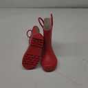 Lone Cone Premium Natural Rubber Rain Boots for Toddlers and Kids with Solid Design, 7