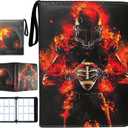 Football Card Binder with Sleeves,900 Pockets Football Card Holder Protectors Albums, Card Storage Organizer Case Compatible with Trading Card and Other Sports Cards
