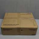 Wood Coat Rack with 2-tier Storage Shelves and 6 Hooks, Sturdy Hallway Coat Stand for Clothes, Bags and Hats Brown