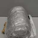 Clear Tarp with Grommets,6x12ft Transparent Heavy Duty Water Resistant Tarp Cover with Reinforced Edge,14Mil Thickened Tear Resistant PVC Vinyl Tarpaulin Enclosure for Patio,Porch and Outdoor