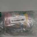 Vaincre 8PCS Mason Jar Lids - Colored Plastic Mason Lids Regular Mouth, Leak Proof Canning Covers with Silicone Rings for Ball, Kerr and More, Reusable Can Tops Caps Covers for Jars