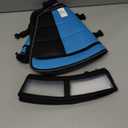 Dog Cone Collar for Dogs After Surgery Extra Long, Adjustable Comfy Dog Elizabethan Pet Collar Cone for Large Dogs Anti-Lick Protective Wound (M (Neck Girth: 9.5-12.7in), Blue)