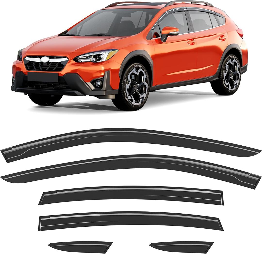 Rain Guards for Subaru Crosstrek 2018-2023/Impreza Hatchback 2017-2023