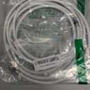 G-PLUG 10FT RG6 Coaxial Cable Connectors Set - High-Speed Internet, Broadband and Digital TV Aerial, Satellite Sky Cable Extension- Weather-Sealed Double Rubber O-Ring and Compression Connectors White