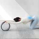 Back Roller, Foam Roller for Neck & Back Pain Relief, Yoga Wheel for Deep Tissue Muscle Massage, High Density Foam Tool for Physical Therapy, Stretching & Exercise(3 Pack)