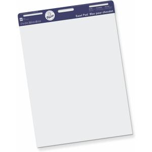 Pacon 3385 Easel Pad, Perforated, Unruled, 27x34-Inch, 50 Sheets, White