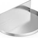 onlyfire Stainless Steel Drip Pan & Water Reservoir for Weber 22" Kettle Grills - Heavy Duty Grease Tray for Indirect Grilling, Two-Zone Cooking & Low and Slow BBQ
