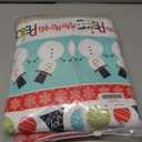 VNVNE Matching Christmas Onesie Pajamas for Women/Men/Couples/Family, Xmas Holiday Long Sleeve One-Piece Adults Pjs Sleepwear(Men,XXL,Ho Snowman)