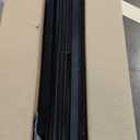 Prepac 4 Sided Revolving Display Cabinet, Black Storage Cabinet with 36 Adjustable Shelves Narrow DVD Storage Cabinet Ideal for Living Room 18.75" D x 18.75" W x 65" H