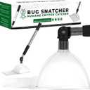 Bug Catcher Container & Extendable Stainless Steel Stick | See-Through Insect Trap for Spiders, Ants, Lizards | Humane Bug Catcher for Home | Educational Tool for Kids & Adults