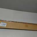 No Tools No Drill 1" Cordless Mini Blinds, Horizontal Light Filtering Blind, Vinyl Blinds for Indoor Windows 34.5" W x 36" H, White.