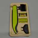 Norelco Philips OneBlade 360 with Connectivity Hybrid Face, Electric Beard Trimmer and Shaver, with 360 Blade Technology, 1x360 Blade for Face, 5in1 Adjustable Comb, Model QP4530/90 (Black & Lime Green)