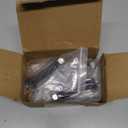 Trailer Leaf Spring Shackle Bolt, Pack of 6 Black Steel Trailer Axle Spring Shackle Bolt with Locknut Steel Grease Type Eye Wet Bolt Replacement for 2000 3500 5200 6000 7000 Axles