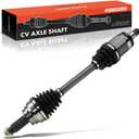A-Premium CV Axle Shaft Assembly Compatible with BMW X5 2007-2018 X6 2008-2018, Front Left Driver Side, Replace# 31607545125