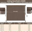 Outdoor Roller Shade,Patio Blind Roll Up Shade Exterior Cordless-10'W x 8'H, 120"W x 96"H