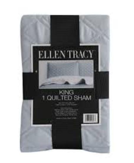 Ellen Tracy™ Solid Single King Quilted Sham, 20 x 26