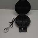 Cuisinart Waffle Maker, 1250W Round Classic Waffle Iron, 5-Setting Adjustable Browning Control, WMR-CANAS, Brushed Stainless