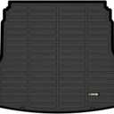 HAFIDI Cargo Liner Fit for 2019-2024 Kia ForteSEXFELXLXSGTGT-LineAll Weather TPE Automotive Trunk Mat Custom Accessories - Black