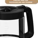 14-Cup DCM201 Coffee Maker Carafe Coffee Pot Replacement Compatible with Ninja DCM201, DCM201CP, DCM201BK Programmable XL 14-Cup PRO Coffee Maker