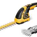 HEINPRO Hedge Trimmer Cordless Compatible with DEWALT 20V MAX Battery (No Battery), Electric Hedge Trimmer Cordless Grass Trimmer, Bush Trimmer Grass Shears Handheld for Yard, Garden, Lawn