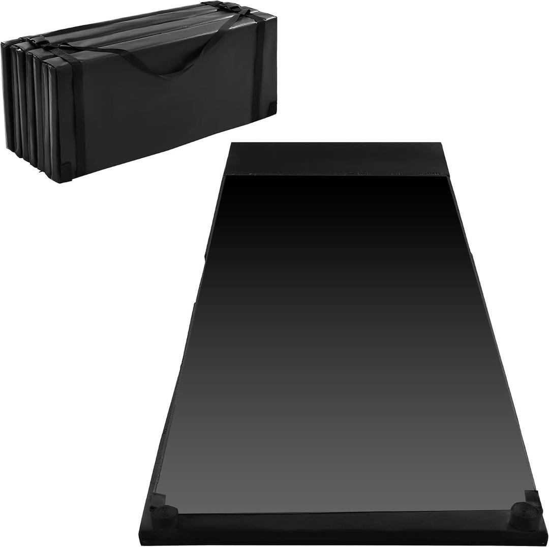 ROYALAY Baseball Sliding Mat, Foldable Sliding Mat for Softball Training, Thickened 120 X 43 Inch Baseball Mats for Hitting, Outdoor Pro Slide Sports Leg Pad Softball