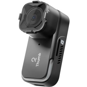 RunCam Thumb 2 FPV Mini Action Camera 4K60FPS 27g Remote-Control Recording with Gyroflow Stabilization ND Filter for FPV Drone Cinewhoop Airplane RC Car (Thumb 2)