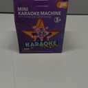 Karaoke Machine for Kids, Portable Mini Speaker with 2 Wireless Microphones, 2026 TOP Kids Gifts for Girls Ages 3, 4, 5, 6, 7, 8, 9, 10, 12 +Years Old, 4-12th Birthday Present Toy Party (Purple)