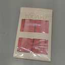 Togayu Heatless Curls Overnight Set Jumbo Overnight Hair Curlers to Sleep In, Soft Velvet Hair Rollers for Women, No Damage Curls Styling Tools 6pcs Pink