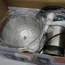 KOIOS Food Processor, 500W Electric Food Chopper with 2 Bowls (8 Cup+8 Cup) & 2 Bi-Level Blades&, Small Electric Grinder Meat Processor for Nuts, Meat, Onion, Garlic, Baby Food, Black